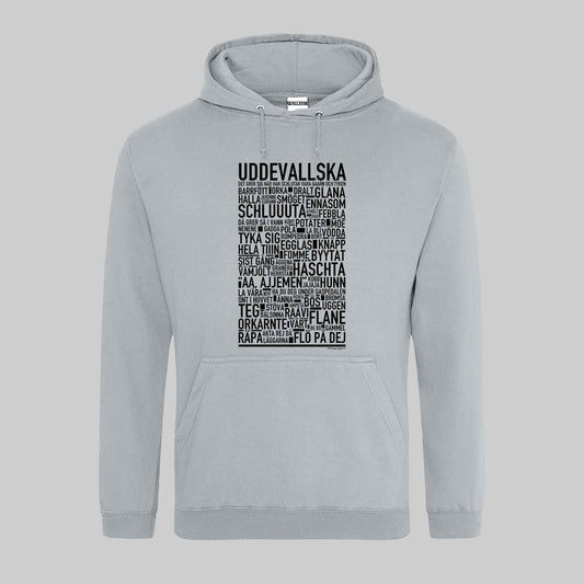 Uddevallska Dialekt Text Hoodie