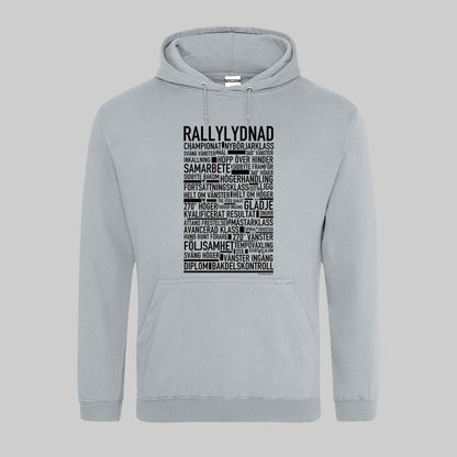 Rallylydnad Text Hoodie