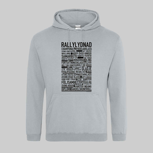 Rallylydnad Text Hoodie