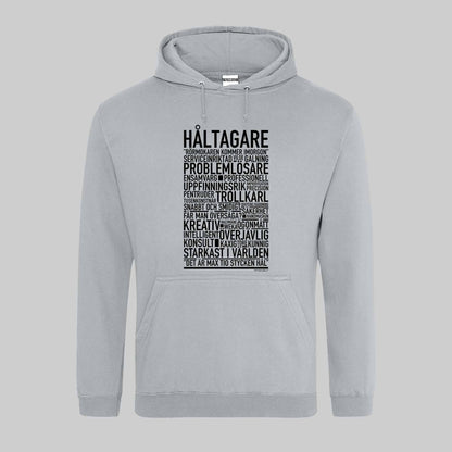 Håltagare Text Hoodie