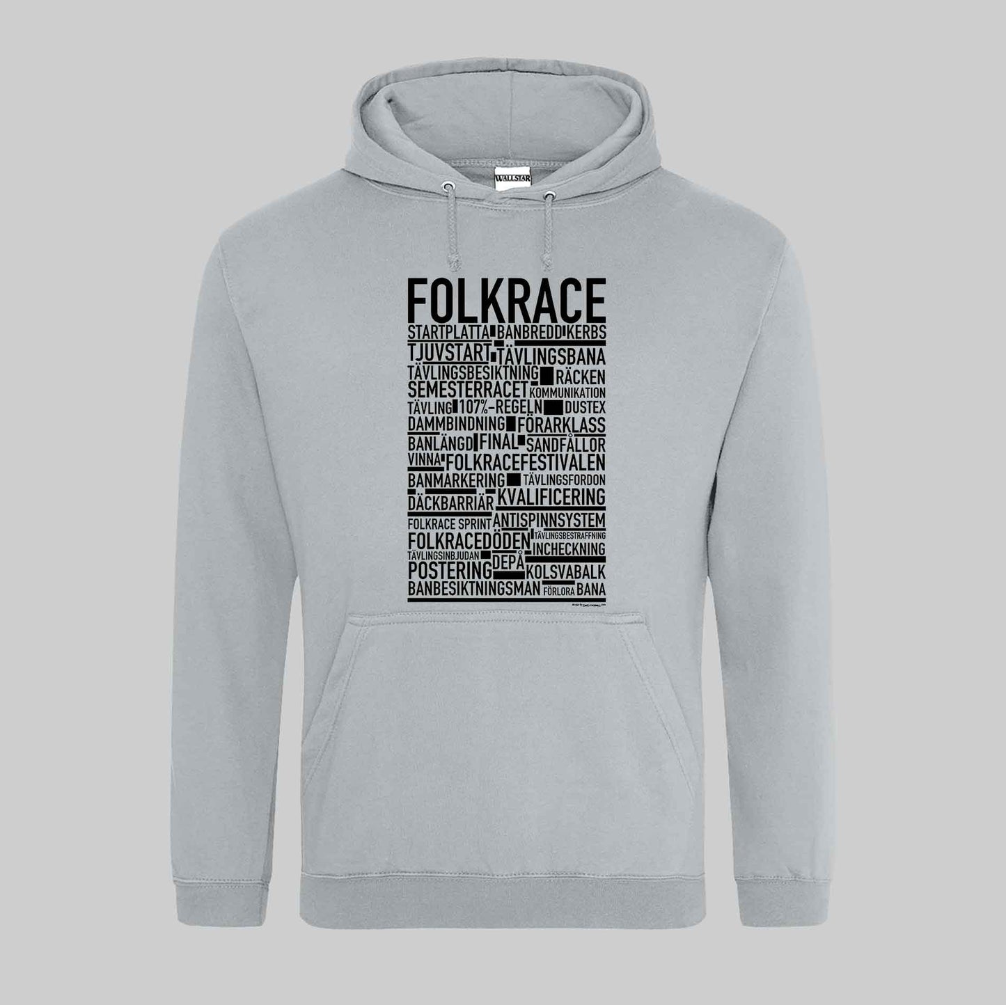 Folkrace Text Hoodie