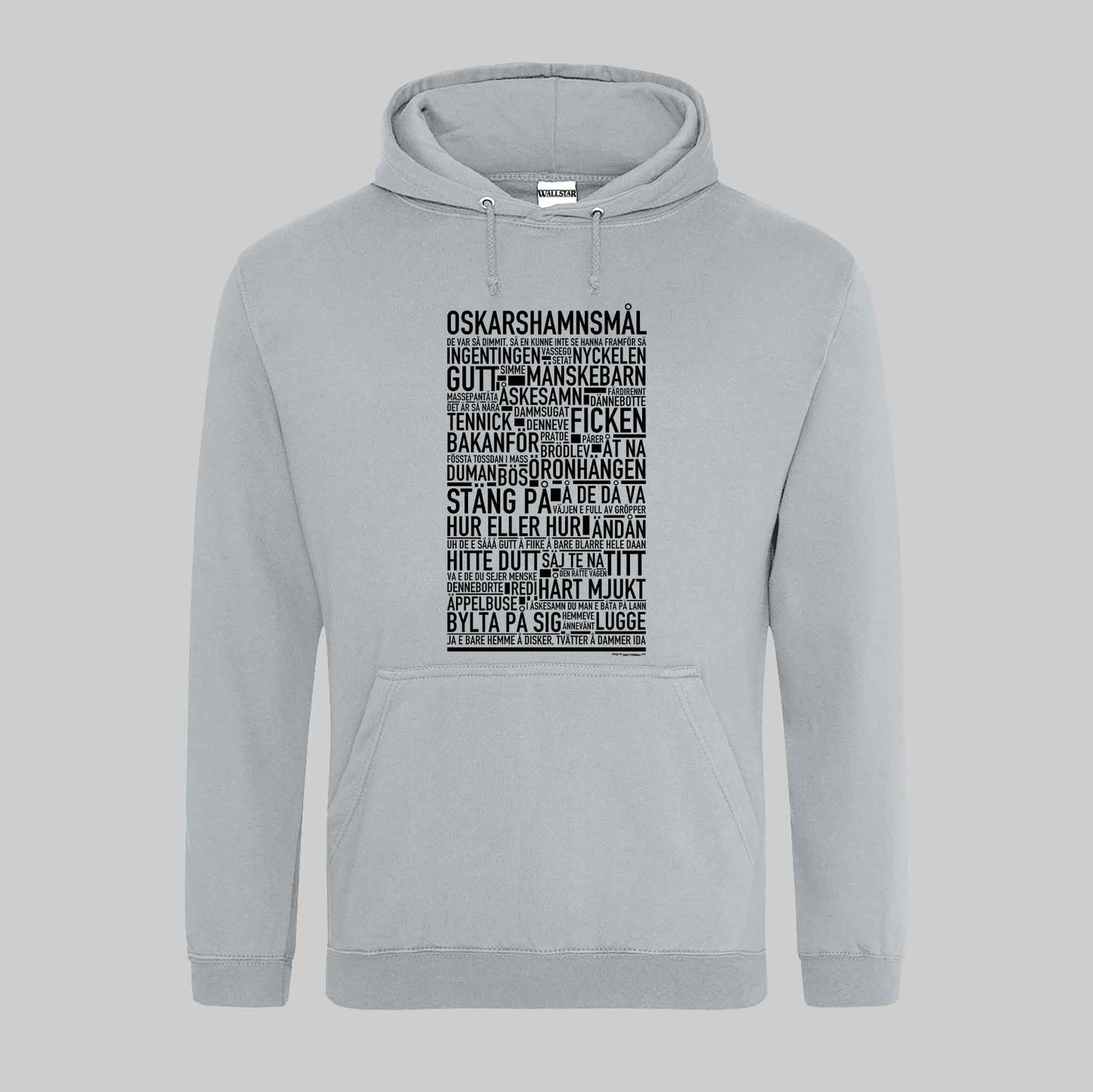 Oskarshamnsmål Dialekt Text Hoodie