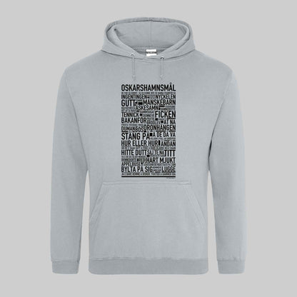 Oskarshamnsmål Dialekt Text Hoodie