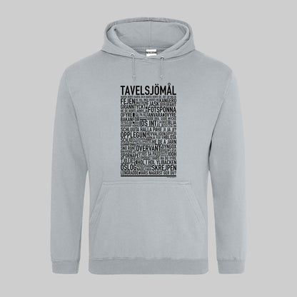 Tavelsjömål Dialekt Text Hoodie