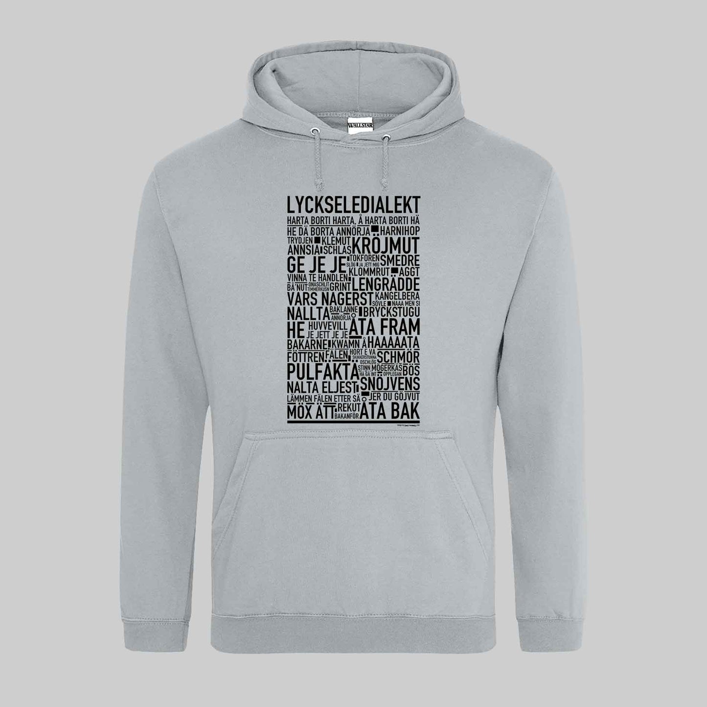 Lycksele Dialekt Text Hoodie