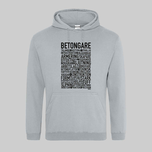 Betongare Text Hoodie