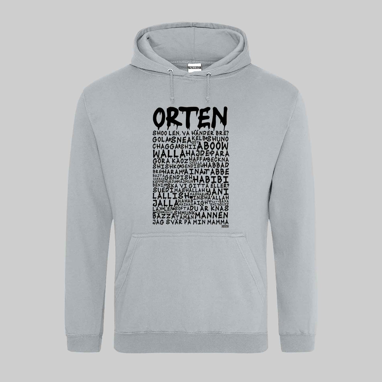Orten Graffiti Dialekt Text Hoodie
