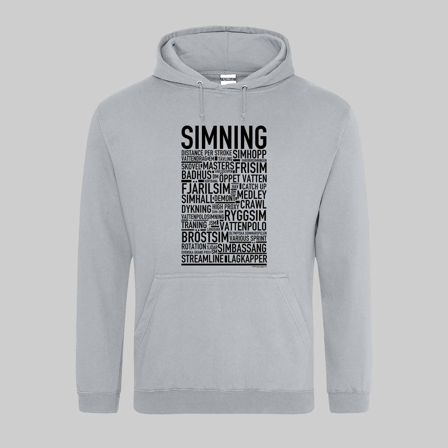 Simning Text Hoodie