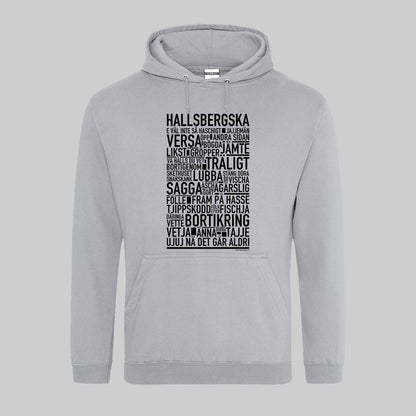 Hallsbergska Dialekt Text Hoodie