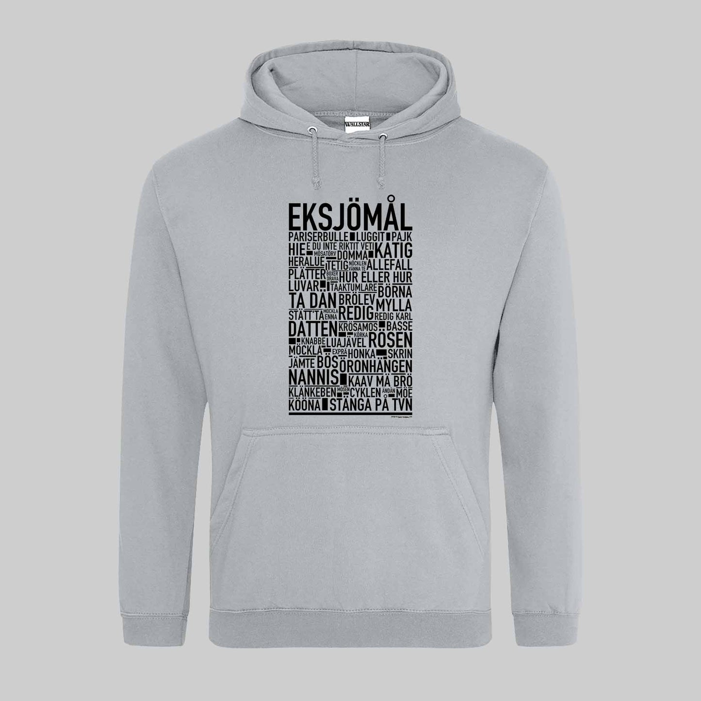 Eksjömål Dialekt Text Hoodie