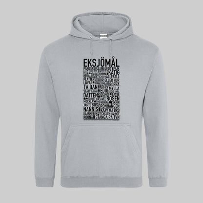 Eksjömål Dialekt Text Hoodie