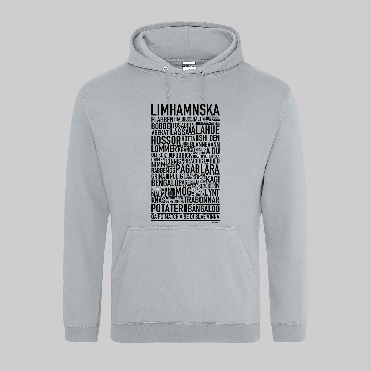 Limhamnska Dialekt Text Hoodie