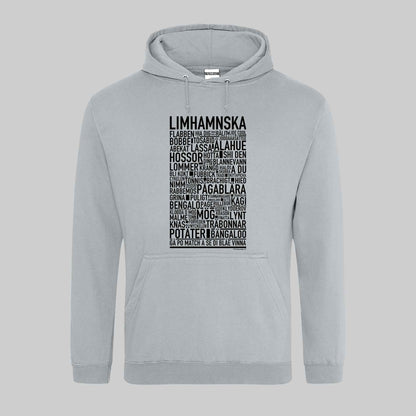 Limhamnska Dialekt Text Hoodie