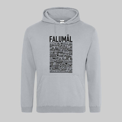 Falumål Dialekt Text Hoodie