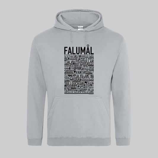 Falumål Dialekt Text Hoodie