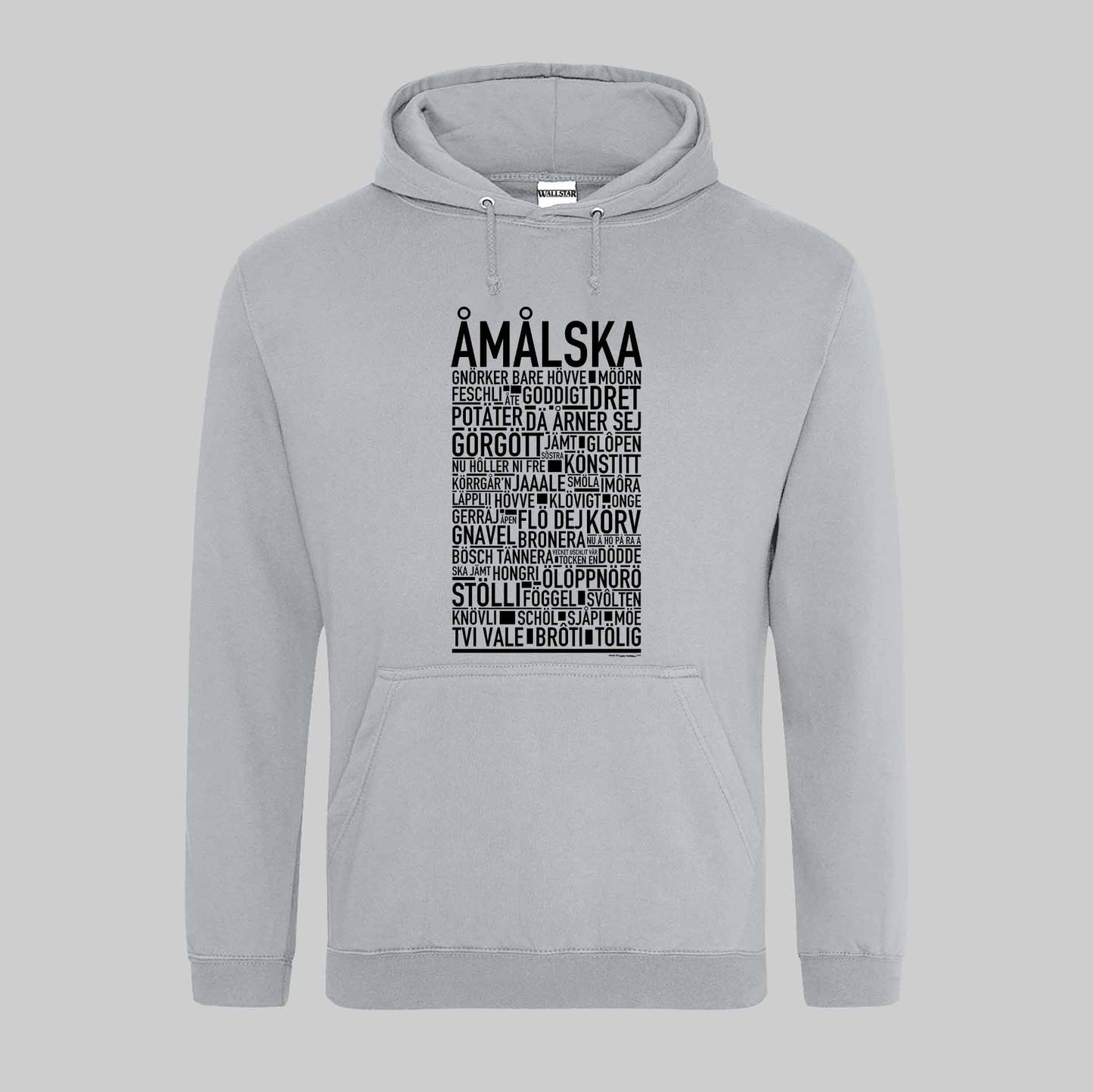 Åmålska Dialekt Text Hoodie
