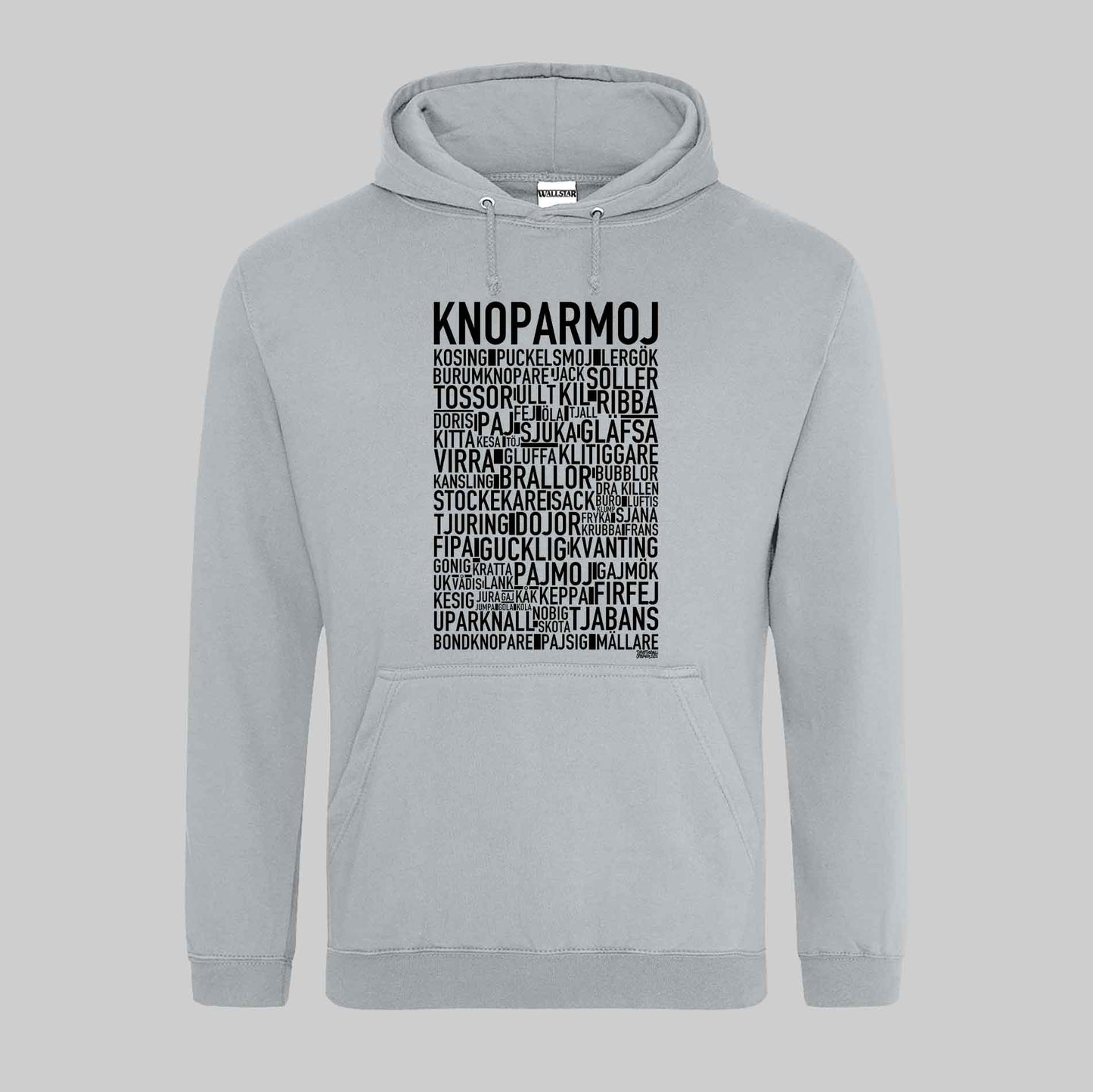 Knoparmoj Dialekt Text Hoodie