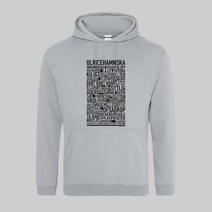 Ulricehamnska Dialekt Text Hoodie