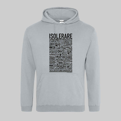 Isolerare Text Hoodie