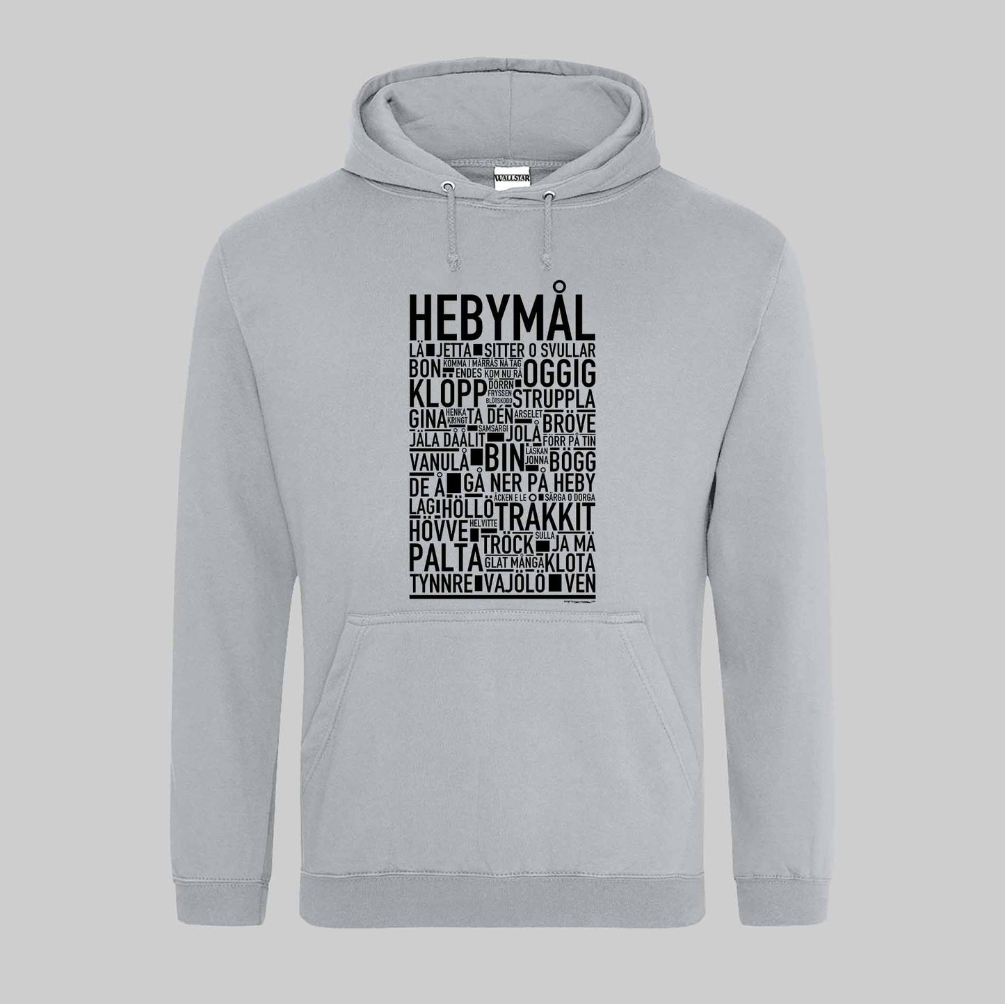 Hebymål Dialekt Text Hoodie