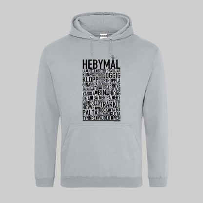 Hebymål Dialekt Text Hoodie