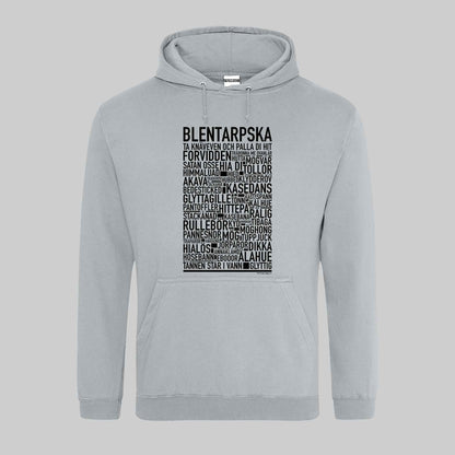 Blentarpska Dialekt Text Hoodie