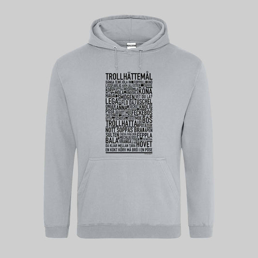 Trollhättemål Dialekt Text Hoodie