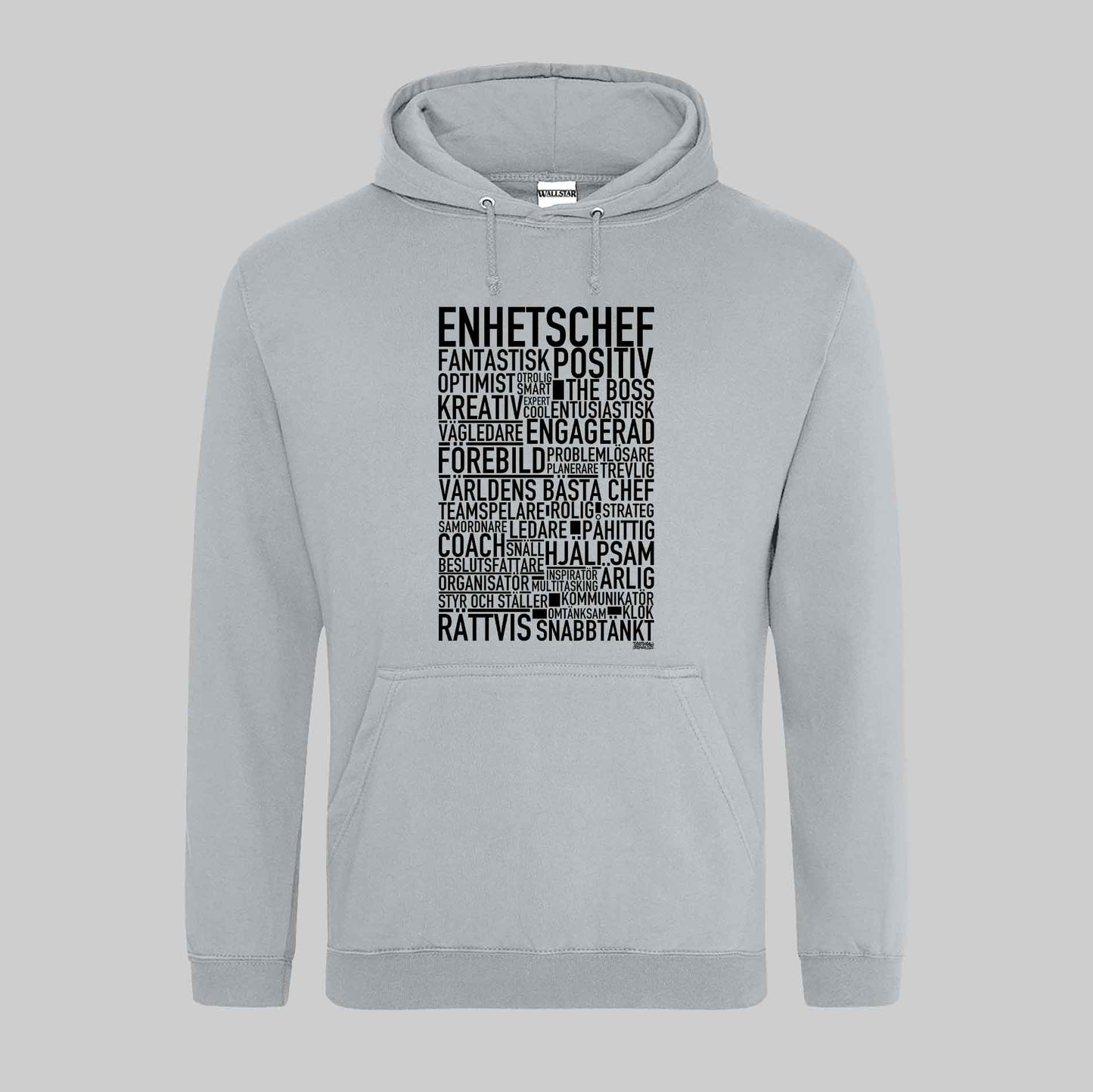Enhetschef Text Hoodie