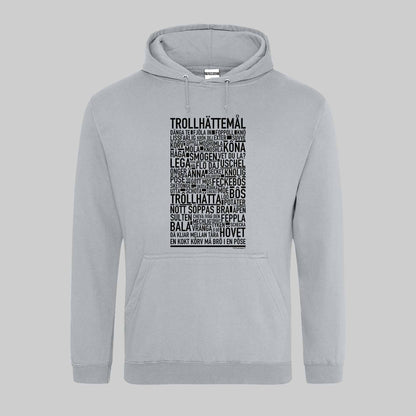 Trollhättemål Dialekt Text Hoodie