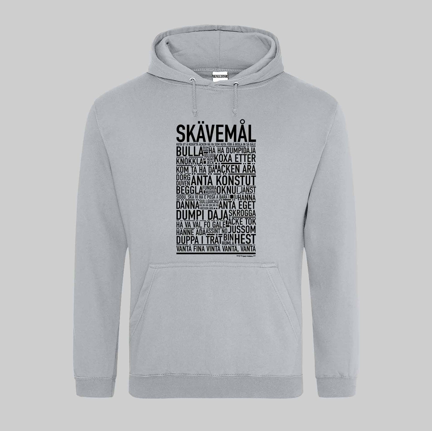 Skävemål Dialekt Text Hoodie