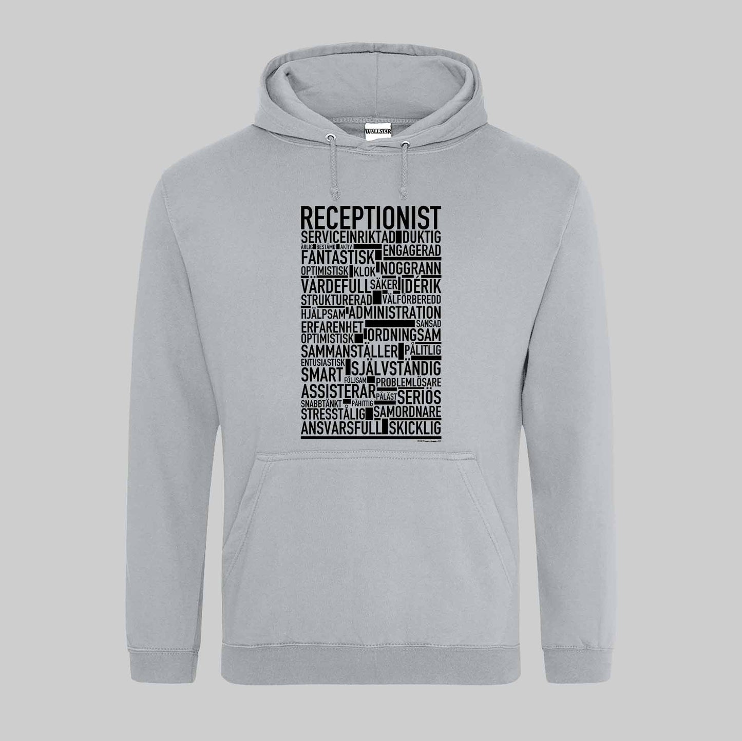 Receptionist Text Hoodie