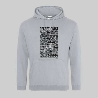 Receptionist Text Hoodie