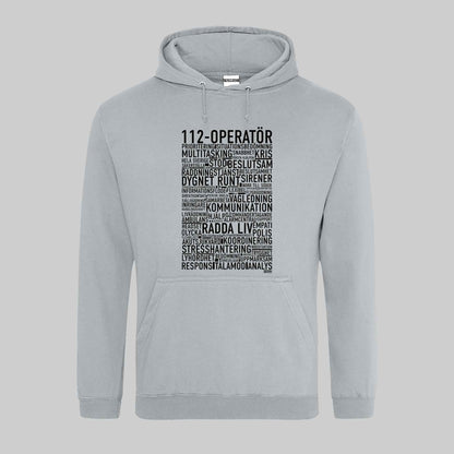 112-Operatör Text Hoodie