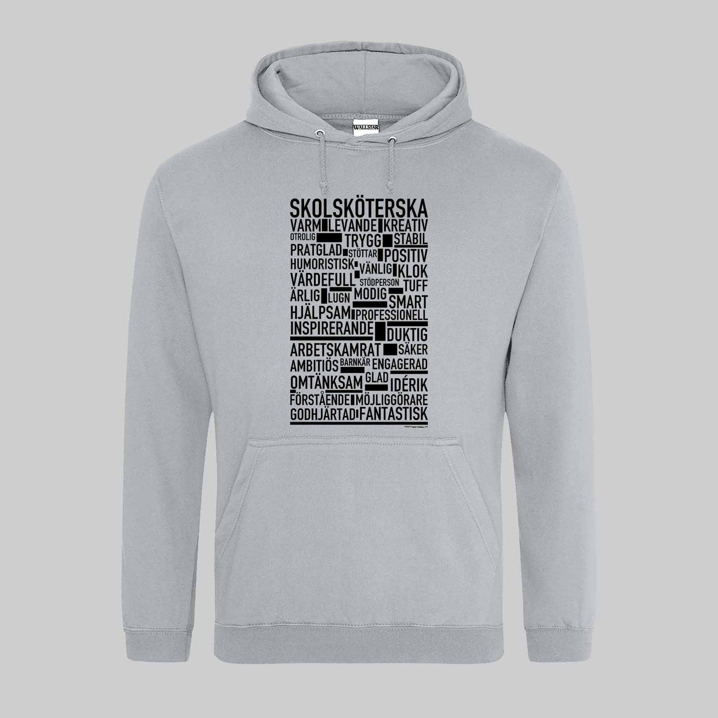 Skolsköterska Text Hoodie