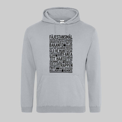 Fäjestansmål Dialekt Text Hoodie