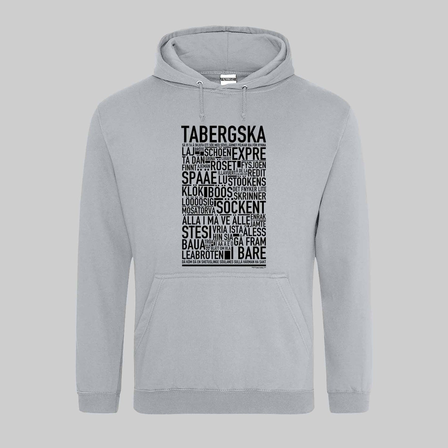 Tabergska Dialekt Text Hoodie