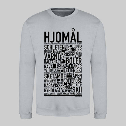 Hjomål Dialekt Text Sweatshirt