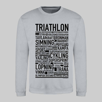 Triathlon Text Sweatshirt