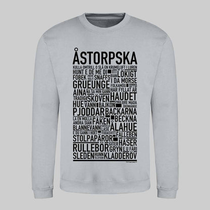 Åstorpska Dialekt Text Sweatshirt