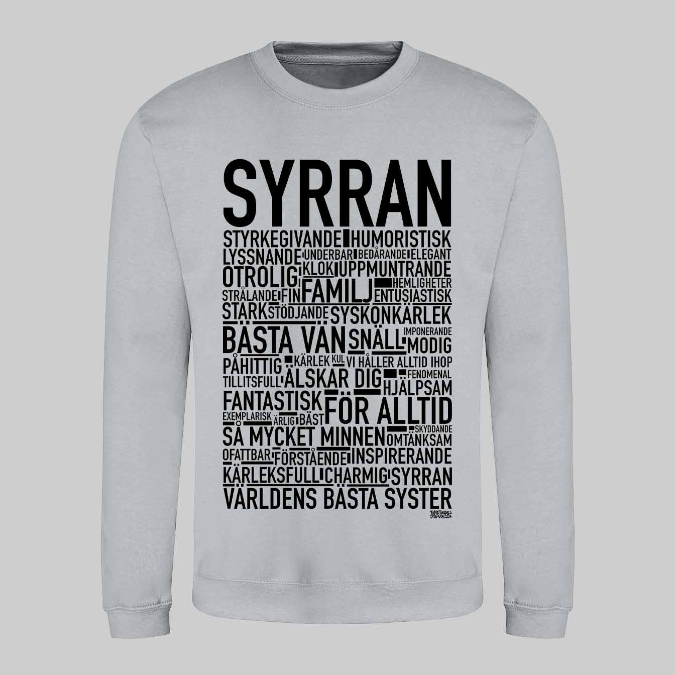 Syrran 2024 Text Sweatshirt