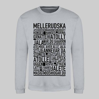 Mellerudska Dialekt Text Sweatshirt