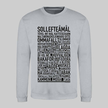 Solleftemål Dialekt Text Sweatshirt