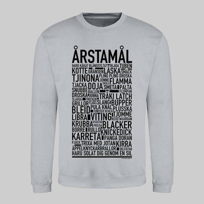 Årstamål Dialekt Text Sweatshirt