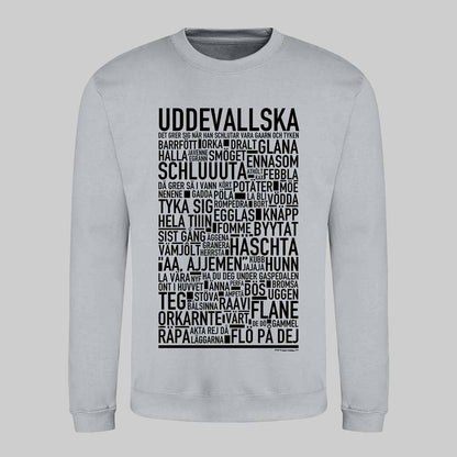 Uddevallska Dialekt Text Sweatshirt