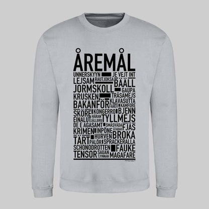 Åremål Dialekt Text Sweatshirt