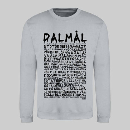 Dalmål Graffiti Dialekt Text Sweatshirt