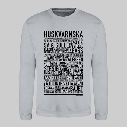 Huskvarnska Dialekt Text Sweatshirt