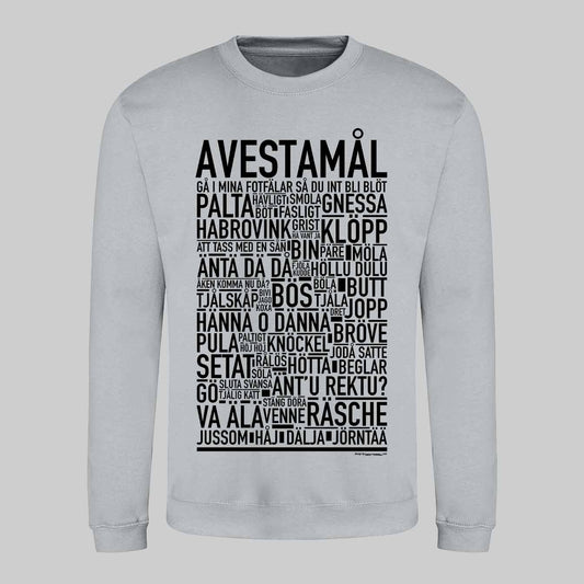 Avestamål Dialekt Text Sweatshirt