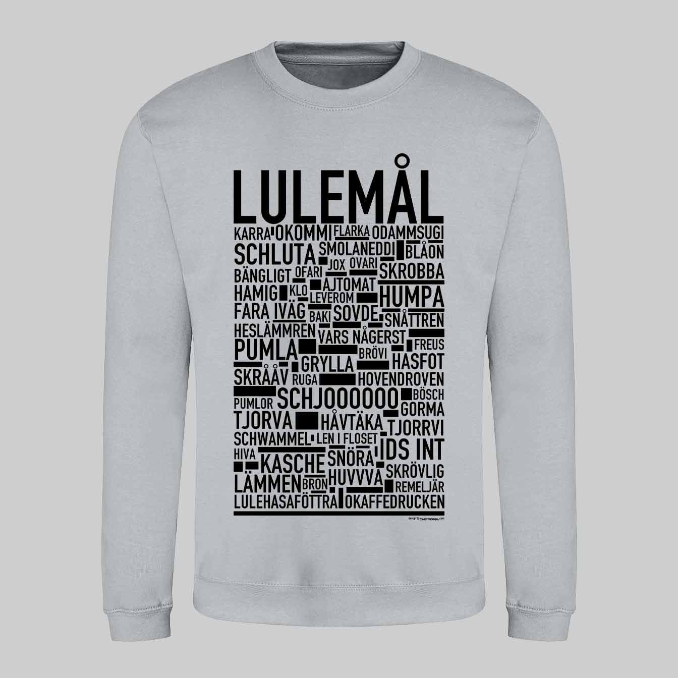Lulemål Dialekt Sweatshirt