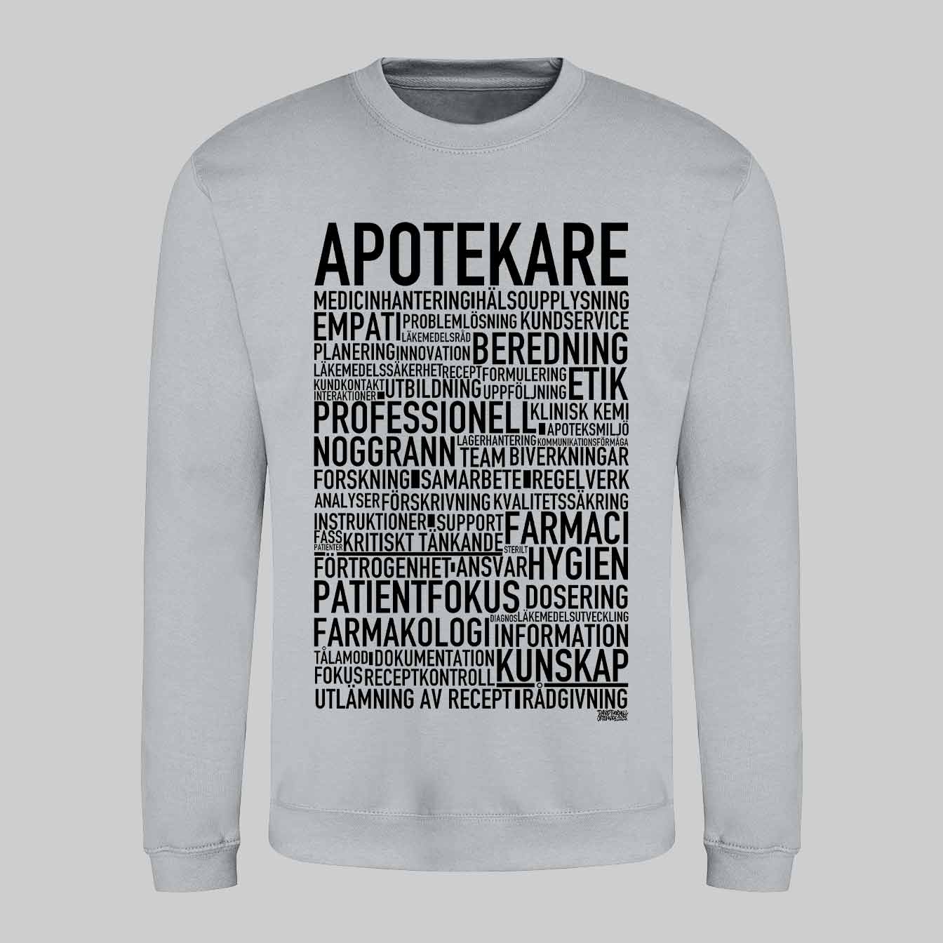 Apotekare Text Sweatshirt